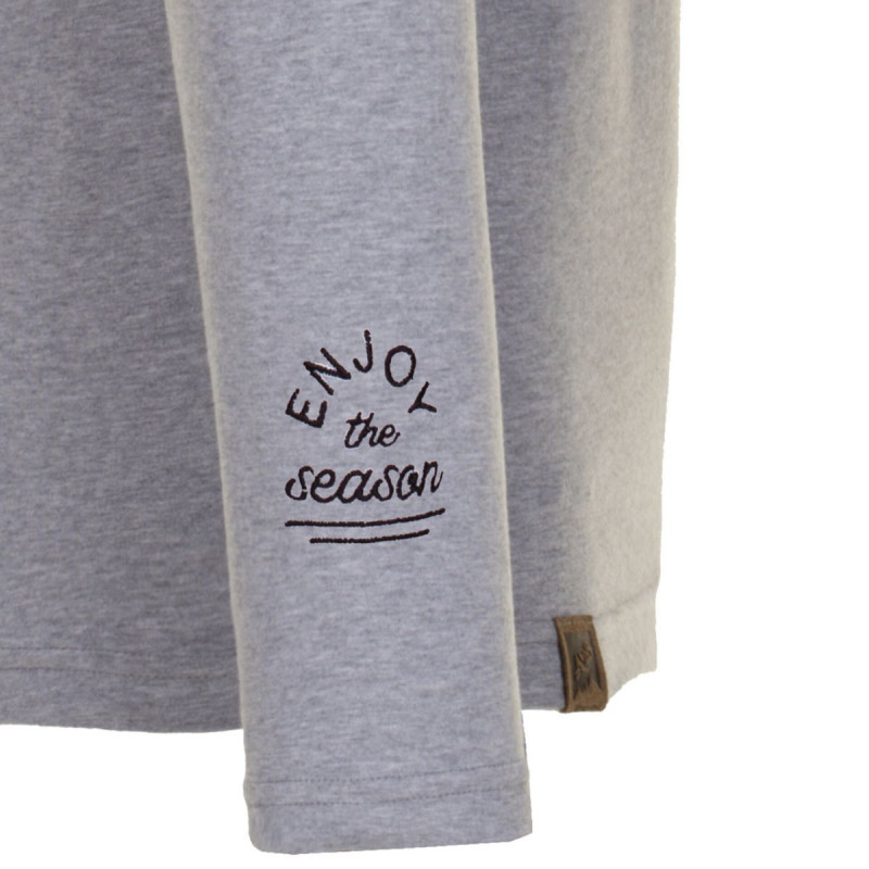 Pánske tričko Almgwand LECHASCHAUERALM  - šedá