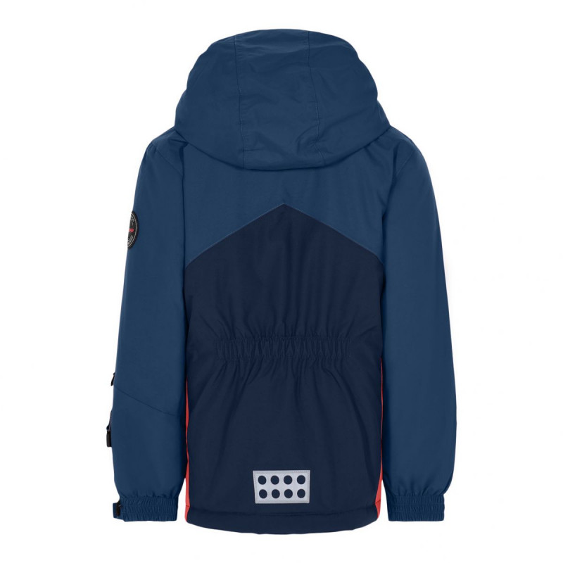 Dievčenská lyžiarská bunda Lego Wear JAZMINE 722  - tmavo modrá