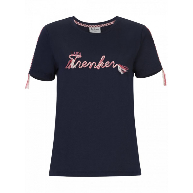 Dámske tričko Luis Trenker CARLETTA  - tmavo modrá