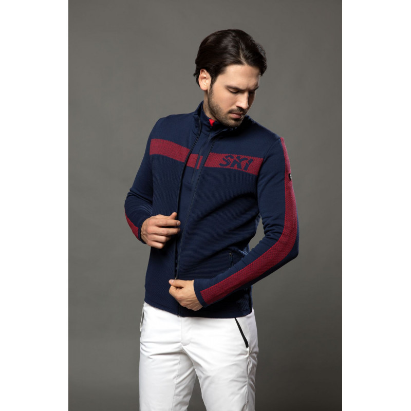 Pánská mikina Newland JASPER N3 3744  - tmavě modrá