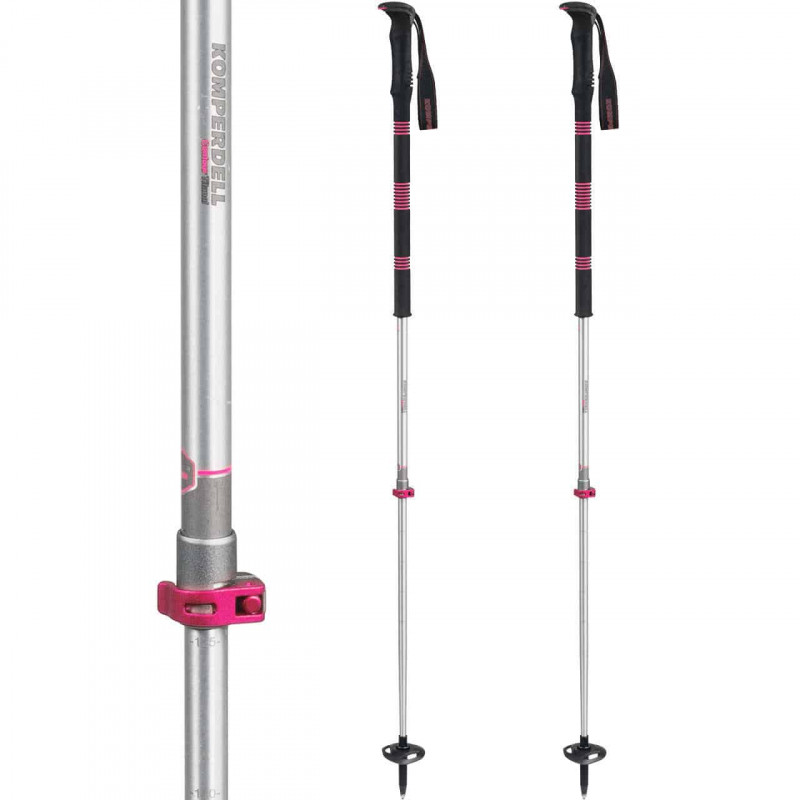 Dámské skialpové hole Komperdell CONTOUR TITANAL 2 FOAM COMPACT