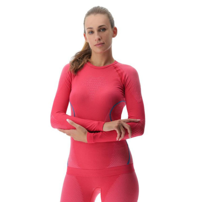 Dámske funkčné tričko UYN EVOLUTYON UW SHIRT LG SL  - ružová