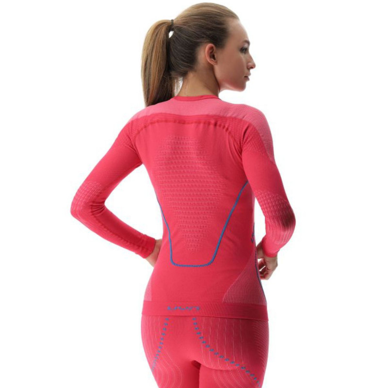 Dámske funkčné tričko UYN EVOLUTYON UW SHIRT LG SL  - ružová