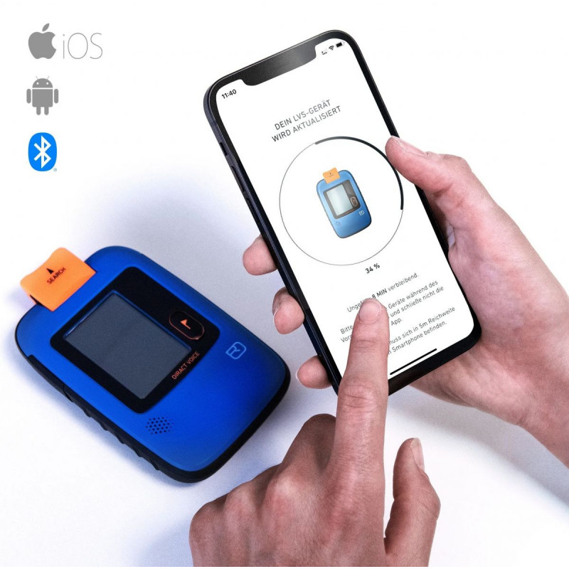 Lavínový vyhľadávač Ortovox DIRACT  - modrá