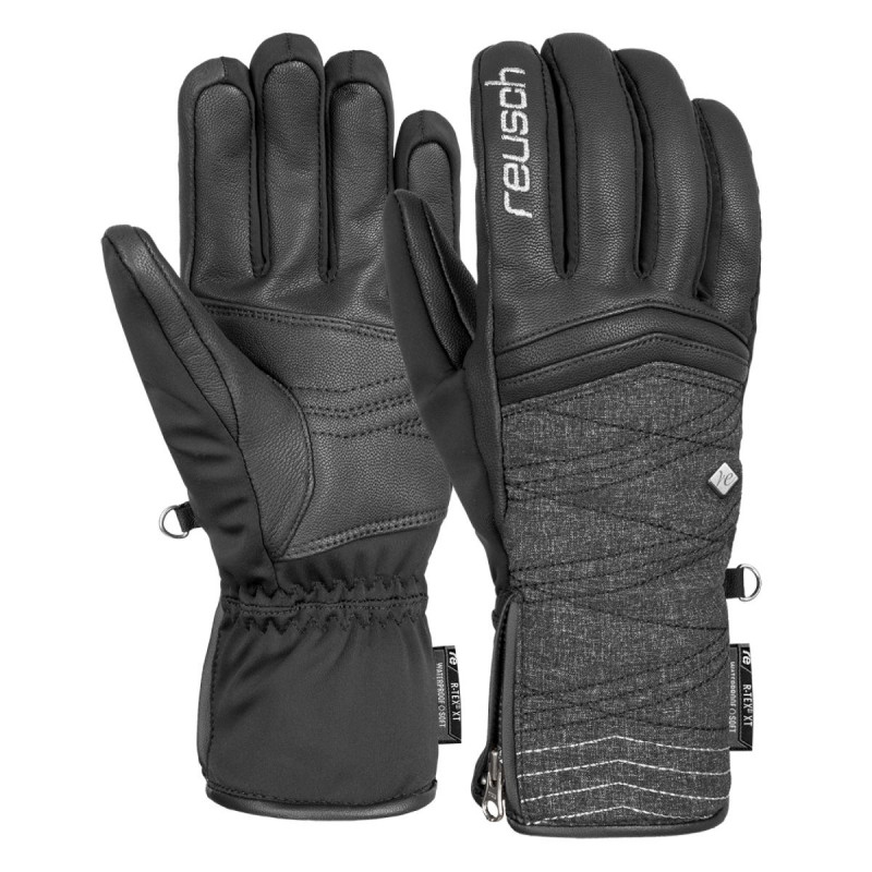 Dámske lyžiarské rukavice Reusch AMELIE R-TEX® XT  - čierna