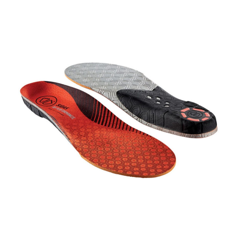 Ortopedické vložky Sidas WINTER 3D PERFORMACE  - červená