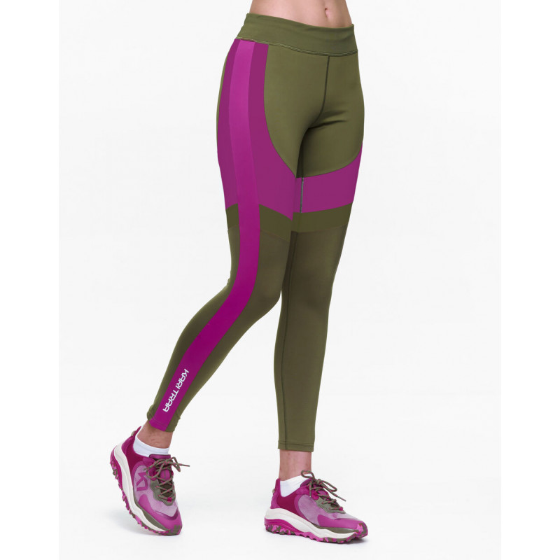 Dámske legíny Kari Traa VICKY TIGHTS  - khaki