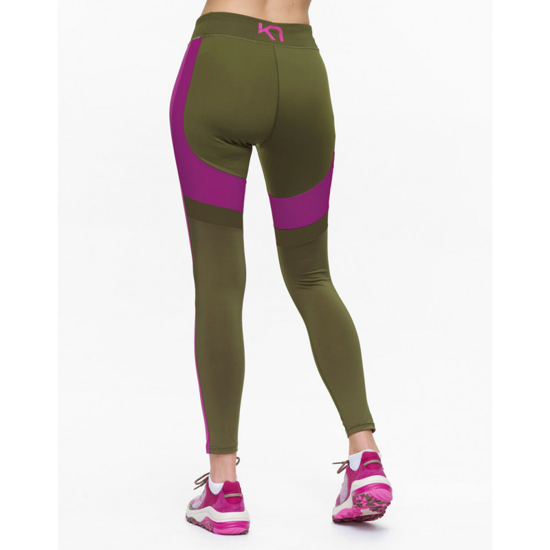 Dámske legíny Kari Traa VICKY TIGHTS  - khaki