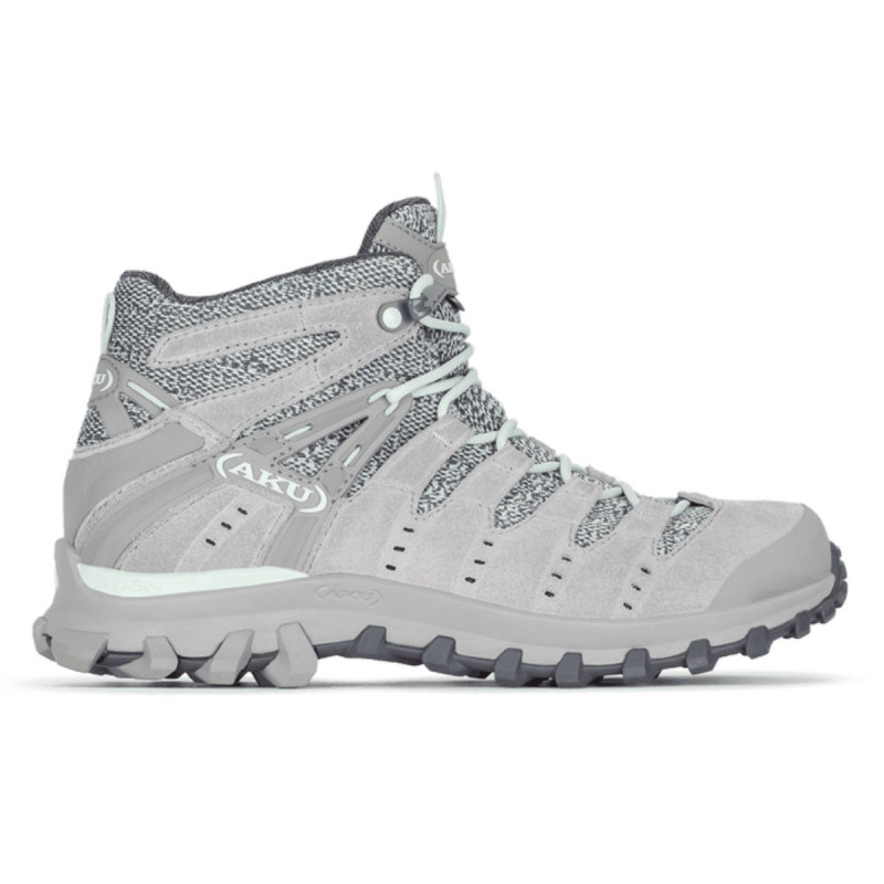 Dámské turistické kotníkové boty AKU ALTERRA LITE GTX MID  - světle šedá