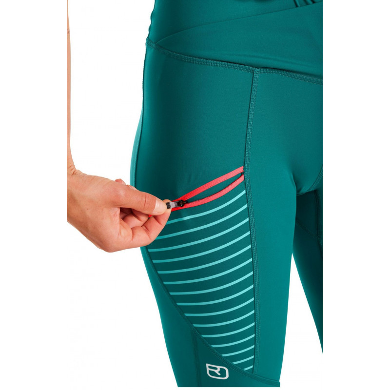 Dámske legíny Ortovox MANDREA TIGHTS  - čierna