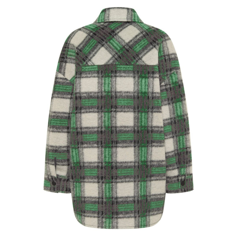Dámský kabát Frieda & Freddies WOOL JACKET 8717  - zelená