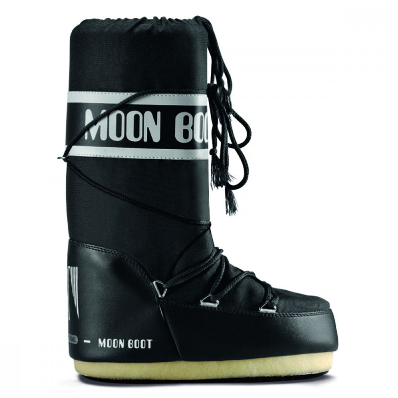 Detské snehule Moon Boot NYLON  - čierna