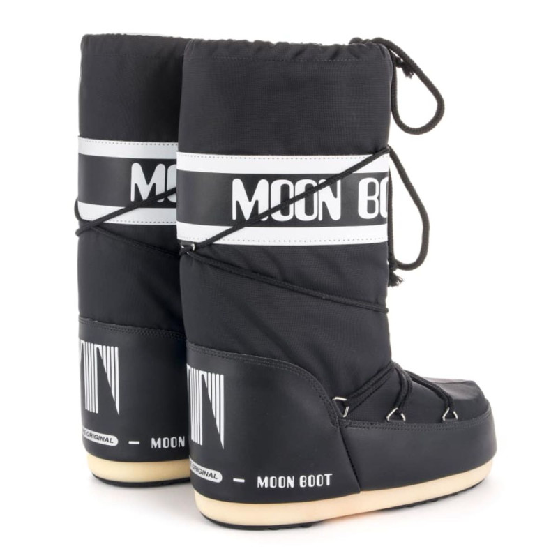 Detské snehule Moon Boot NYLON  - čierna