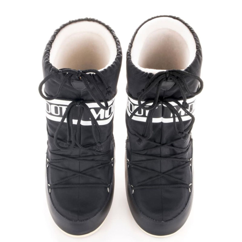 Detské snehule Moon Boot NYLON  - čierna