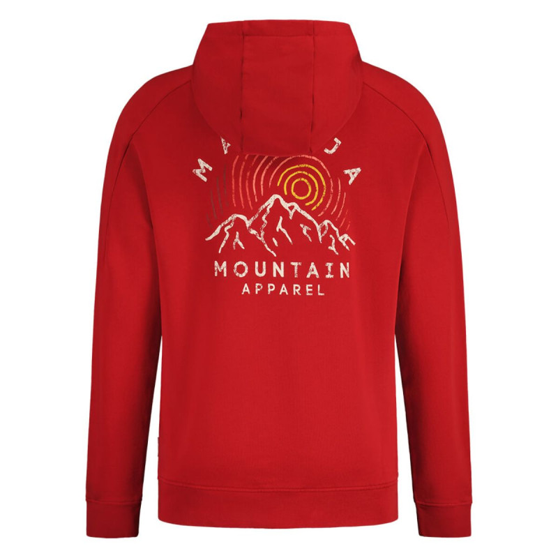 Pánska mikina Maloja PEZZEIM.  - červená