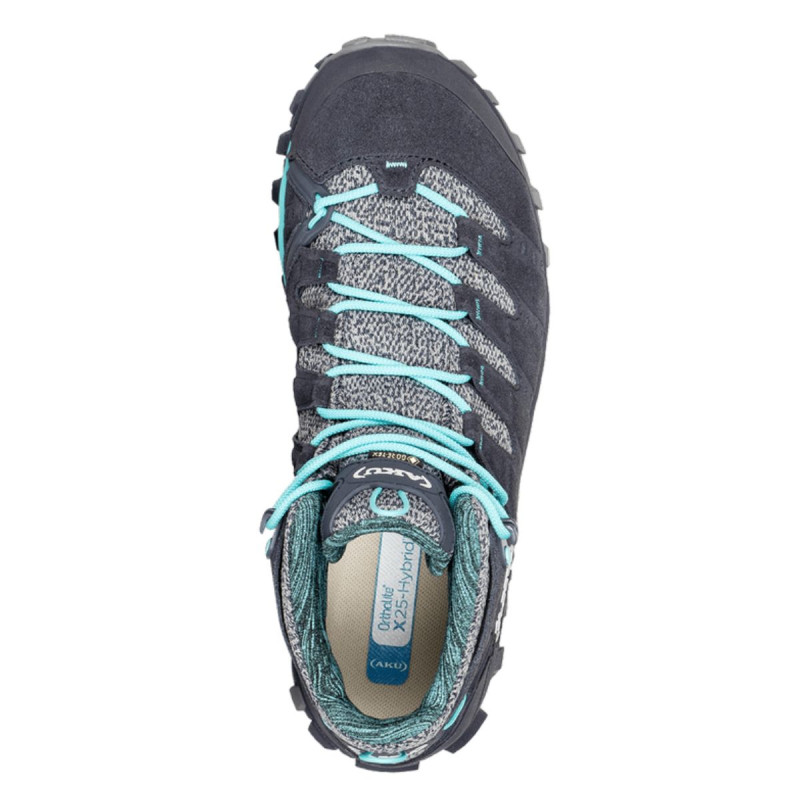 Dámské turistické kotníkové boty AKU ALTERRA LITE GTX MID  - šedá