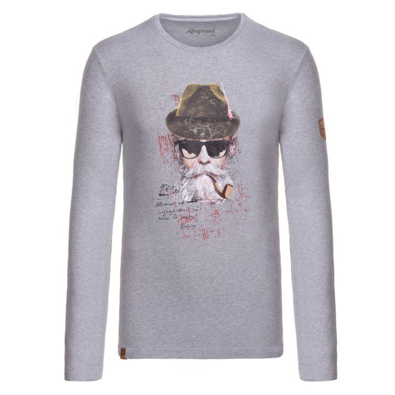 Pánske tričko Almgwand SEIDLALM  - šedá