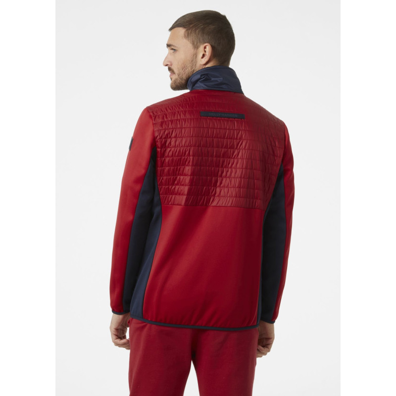 Pánska bunda Helly Hansen RWB RIGGING FLEECE  - červená
