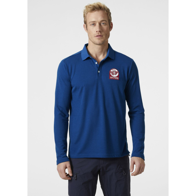 Pánske tričko Helly Hansen SKAGERRAK QUICKDRY RUGGER  - modrá