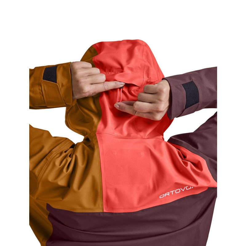 Dámská bunda Ortovox 3L ORTLER JACKET  - petrolejová