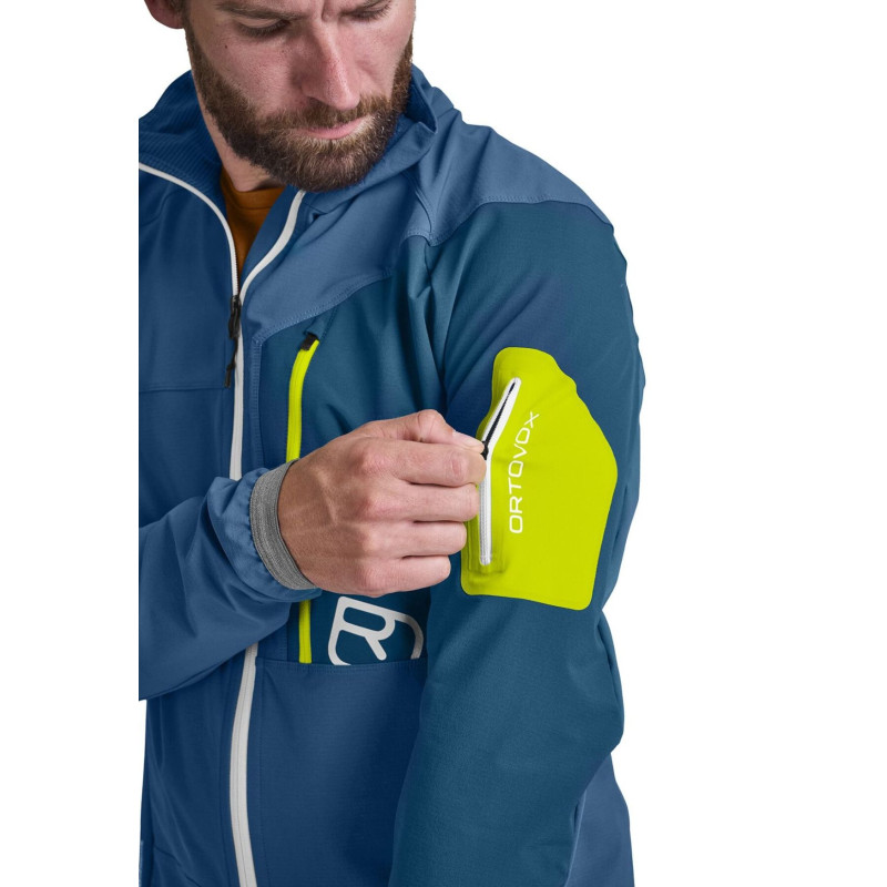 Pánska bunda Ortovox BERRINO JACKET  - modrá