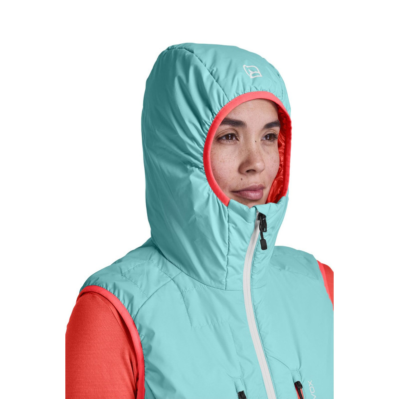 Dámska vesta Ortovox SWISSWOOL PIZ BOE VEST  - svetlo modrá