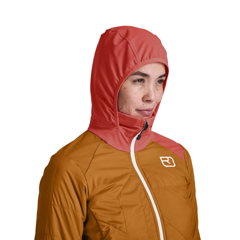 Dámska bunda Ortovox SWISSWOOL COL BECCHEI HYBRID JACKET  - modrá