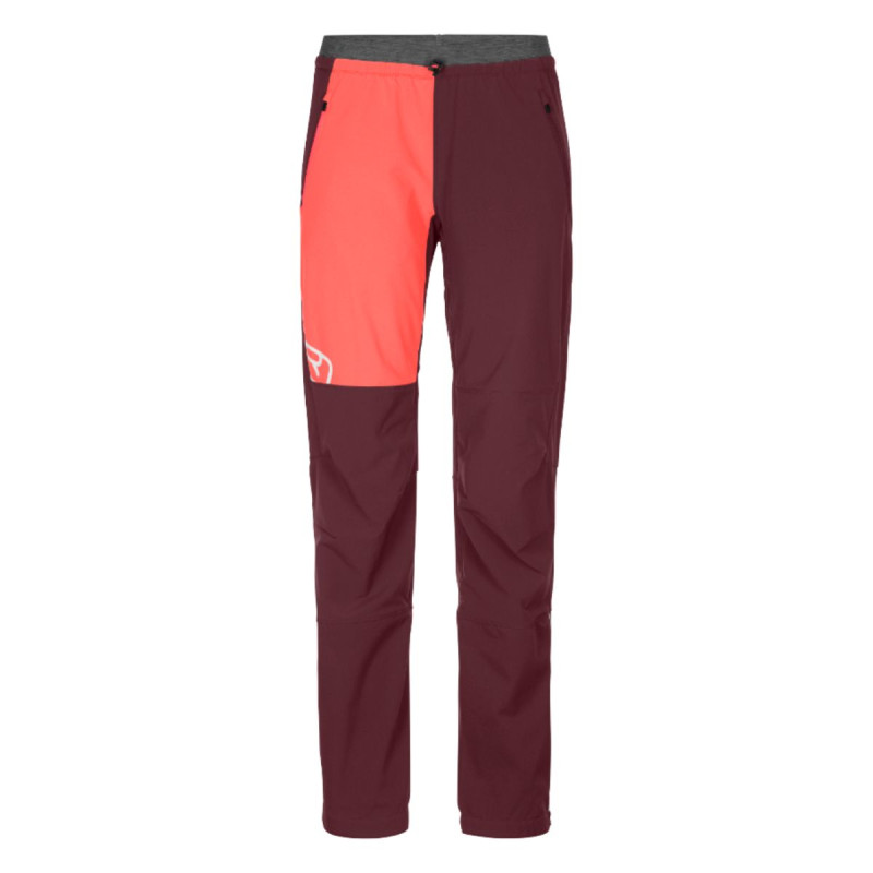 Dámské kalhoty Ortovox BERRINO PANTS  - vínová