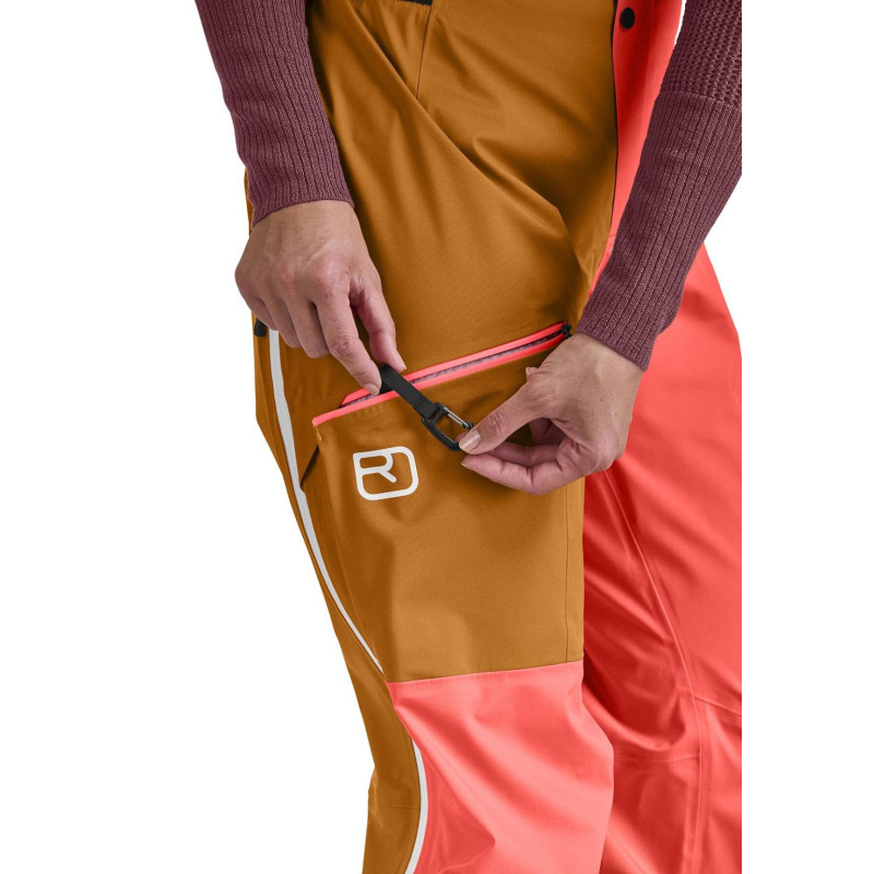 Dámské kalhoty Ortovox 3L ORTLER PANTS  - petrolejová