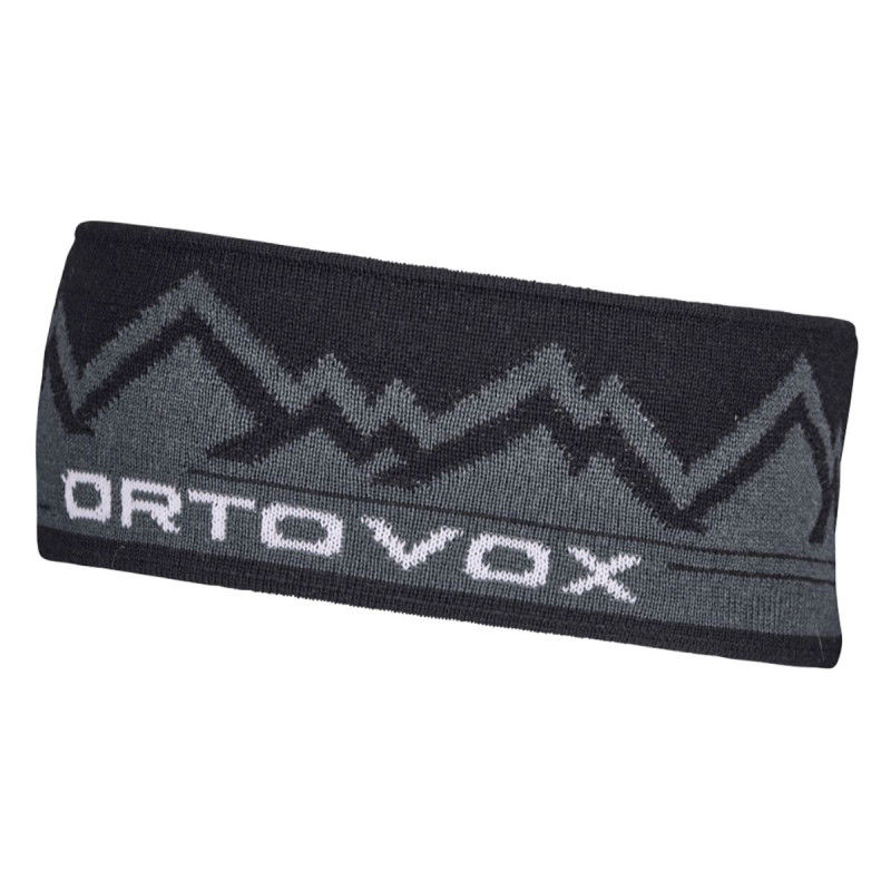 Čelenka Ortovox PEAK HEADBAND  - čierna