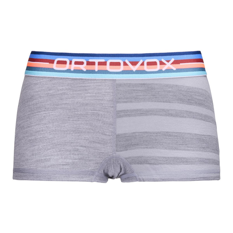 Dámske funkčné boxerky Ortovox 185 ROCK'N'WOOL HOT PANTS  - svetlo šedá