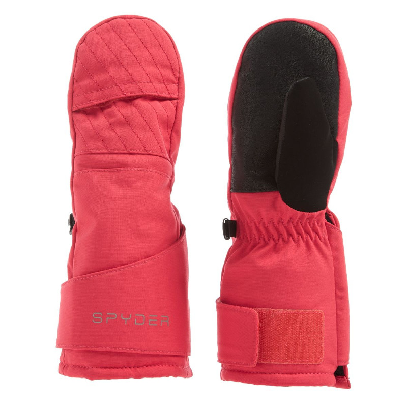 Dievčenské lyžiarské rukavice Spyder CUBBY  - ružová