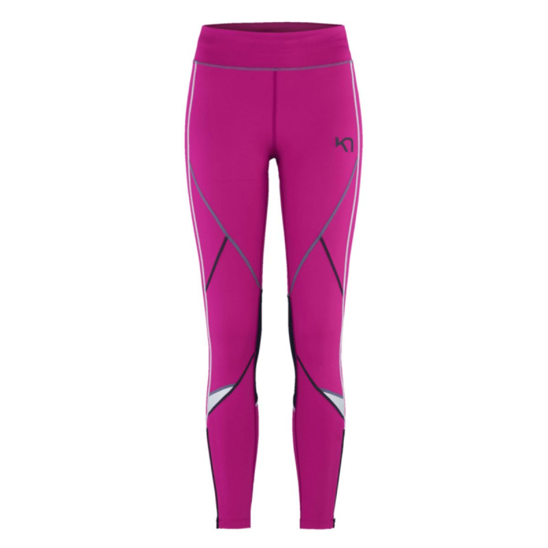 Dámské legíny Kari Traa LOUISE 2,0  - tmavě růžová