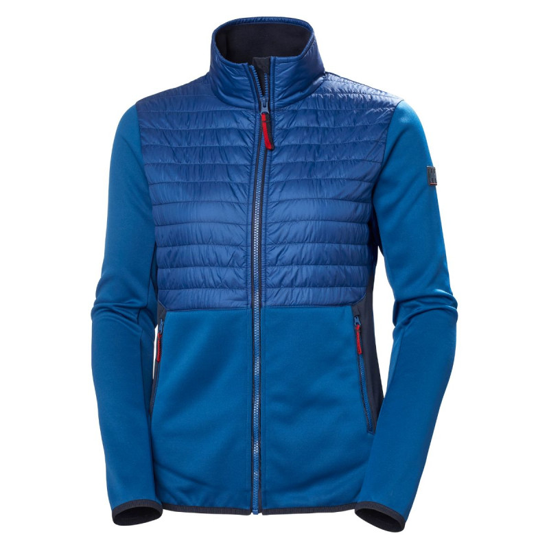 Dámská bunda Helly Hansen RWB RIGGING FLEECE  - modrá