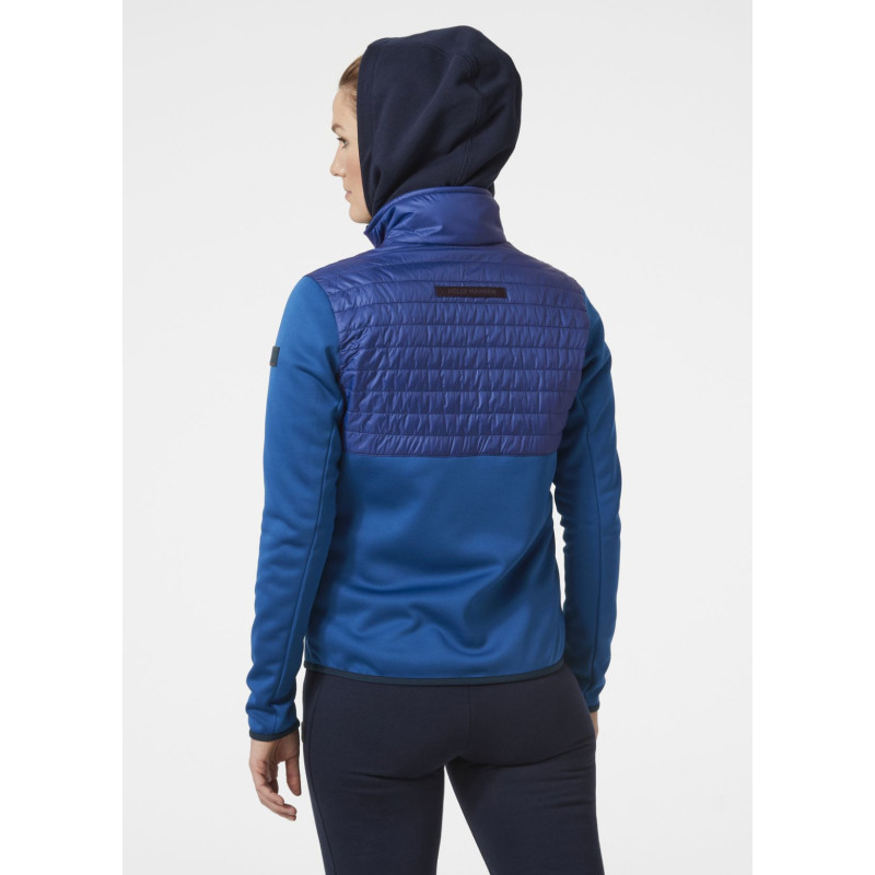 Dámská bunda Helly Hansen RWB RIGGING FLEECE  - modrá