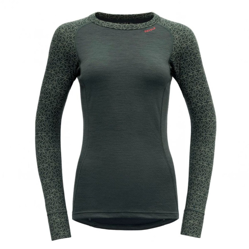 Dámske funkčné tričko Devold DUO ACTIVE SHIRT  - khaki