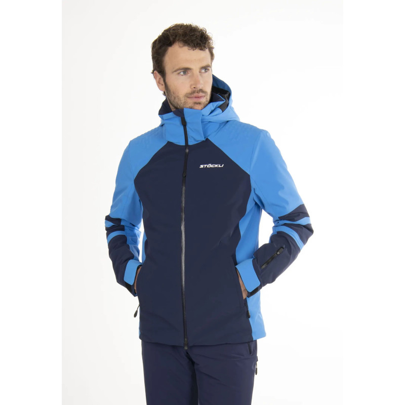 Pánska lyžiarská bunda Stöckli SKIJACKET RACE  - svetlo modrá
