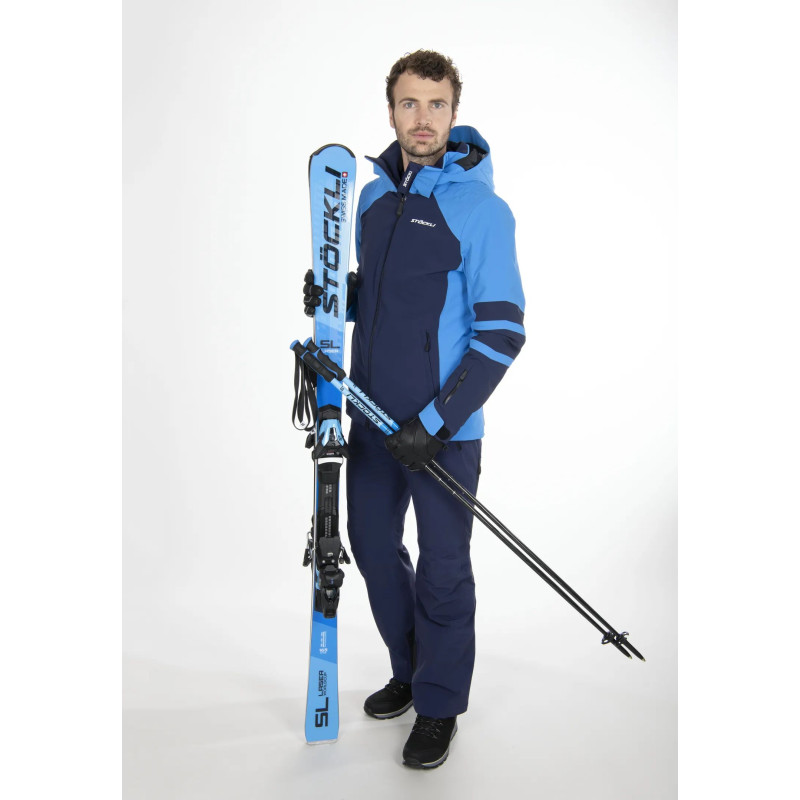 Pánska lyžiarská bunda Stöckli SKIJACKET RACE  - svetlo modrá