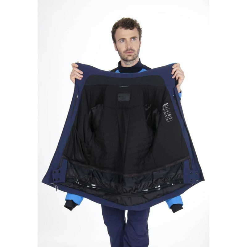 Pánska lyžiarská bunda Stöckli SKIJACKET RACE  - svetlo modrá