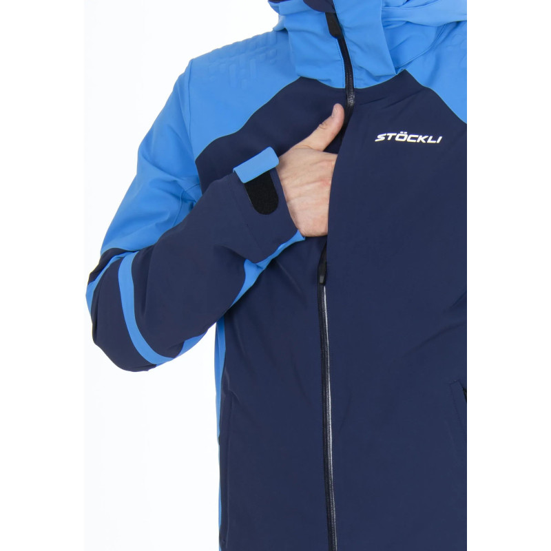 Pánska lyžiarská bunda Stöckli SKIJACKET RACE  - svetlo modrá