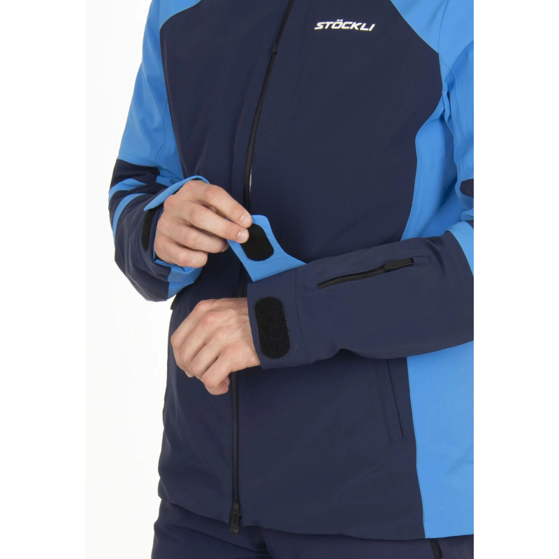 Pánska lyžiarská bunda Stöckli SKIJACKET RACE  - svetlo modrá