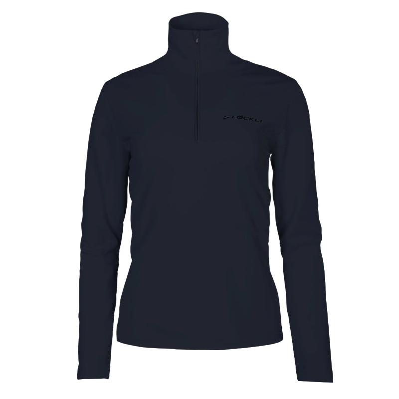 Dámská lyžařská mikina Stöckli FUNCTIONAL SHIRT  - černá