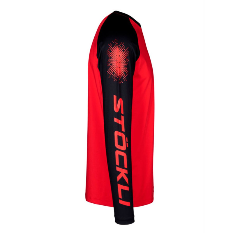 Pánske tričko Stöckli LONGSLEEVE WRT  - červená