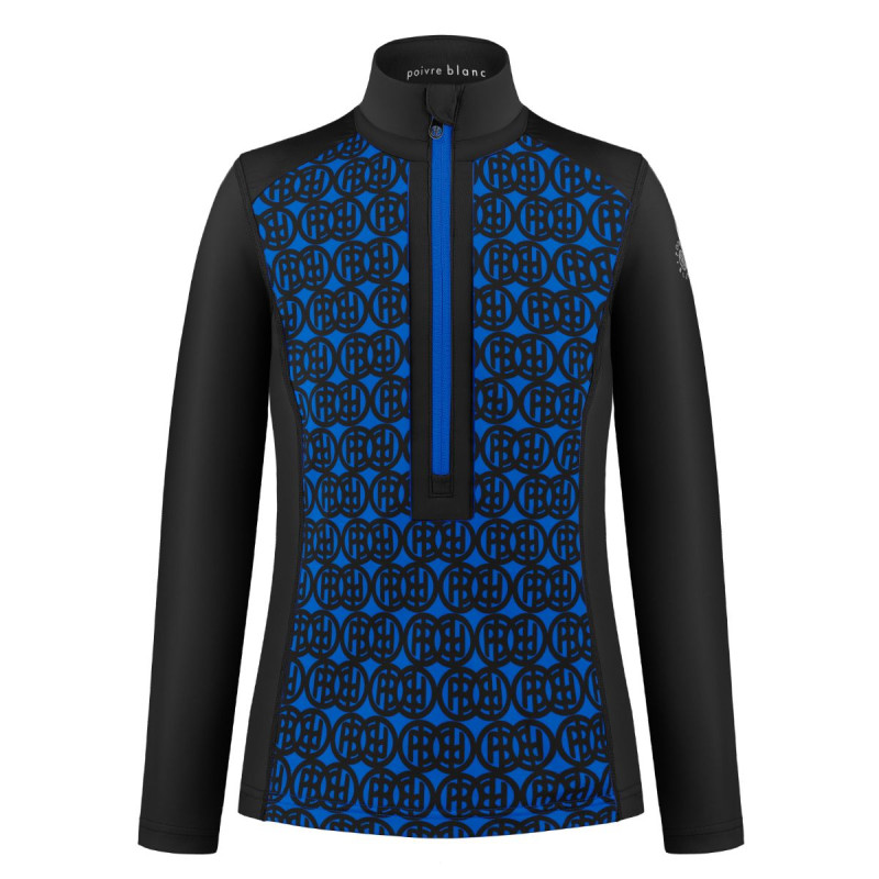 Dámska lyžiarská mikina Poivre Blanc W22-1944-WO/M  - čierna