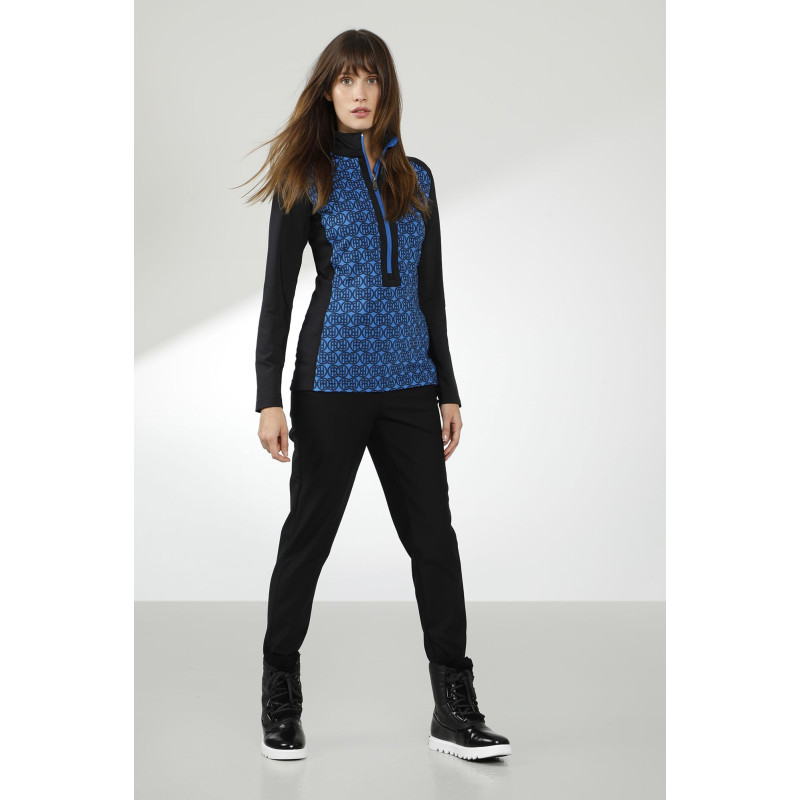 Dámska lyžiarská mikina Poivre Blanc W22-1944-WO/M  - čierna