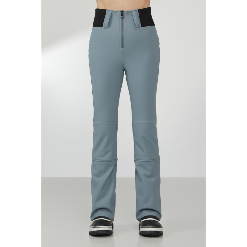 Dámske lyžiarské nohavice Poivre Blanc W22-1121-WO SOFTSHELL  - šedá