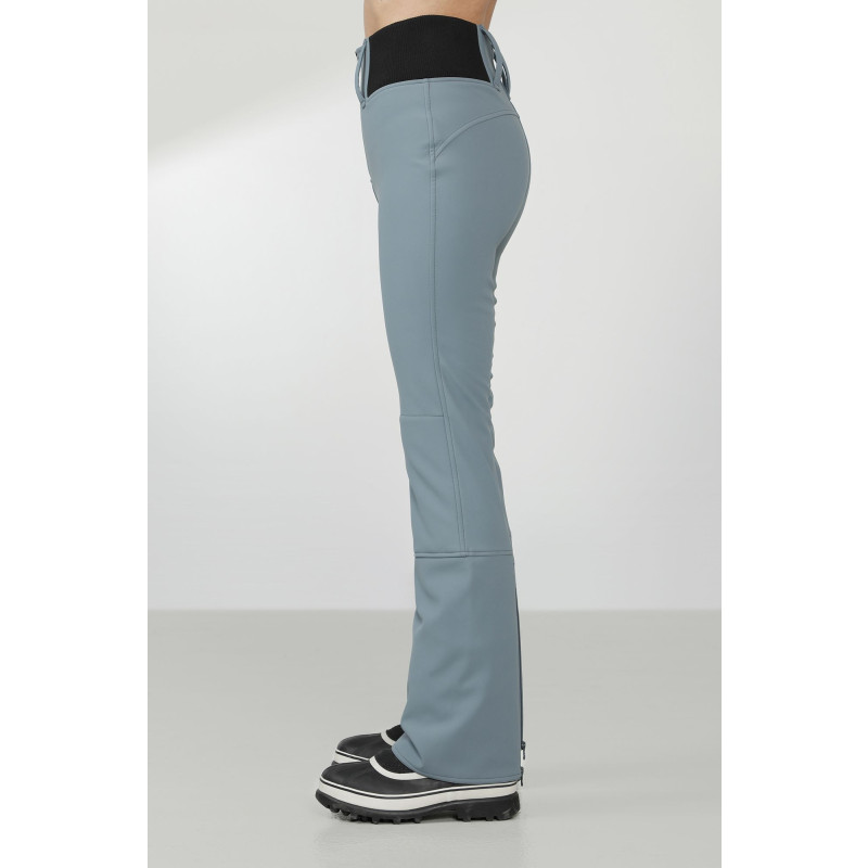 Dámske lyžiarské nohavice Poivre Blanc W22-1121-WO SOFTSHELL  - šedá