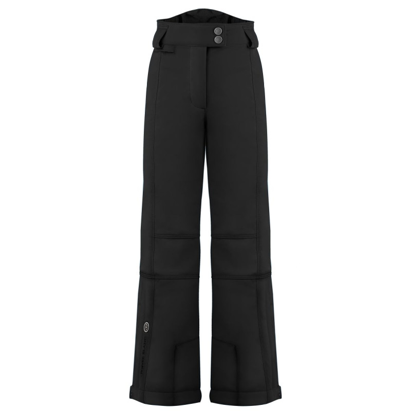 Dievčenské lyžiarské nohavice Poivre Blanc W22-0820-JRGL STRETCH SKI  - čierna