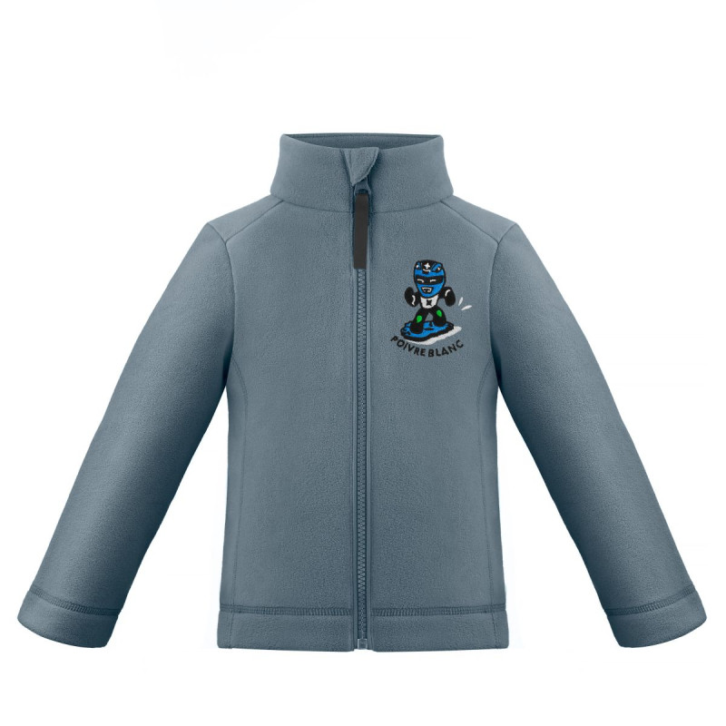 Chlapčenská mikina Poivre Blanc W22-1510-BBBY/A MICRO FLEECE  - šedá
