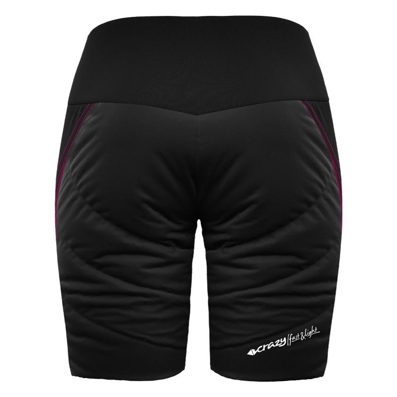 Dámske kraťasy Crazy OXYGEN  - čierna